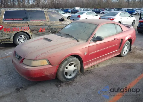 1999 Ford Mustang из США, поврежденный, VIN 1FAFP4048XF139001